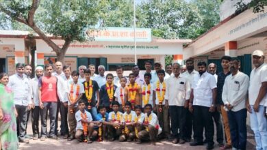 Photo of जिल्हास्तरीय फुटबॉल स्पर्धेत कास्ती बुद्रुक शाळेने पटकाविले उपविजेतेपद!