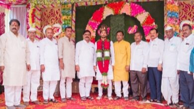 Photo of राष्ट्रवादी काँग्रेसचे शब्बीर गवंडी यांच्या मुलीचा  विवाह थाटात संपन्न; आमदार चौगुले यांची उपस्थिती