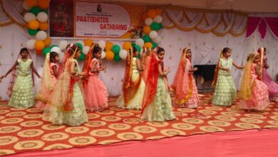 Photo of प्रतिभा इंग्रजी शाळेत वार्षिक स्नेहसंमेलन; मान्यवरांच्या हस्ते बक्षीस वितरण