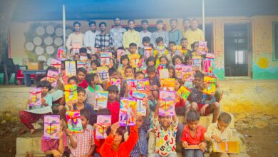 Photo of श्रेयश लोहार यांच्या वाढदिवसानिमित्त विद्यार्थ्यांना शालेय साहित्यांचे वाटप